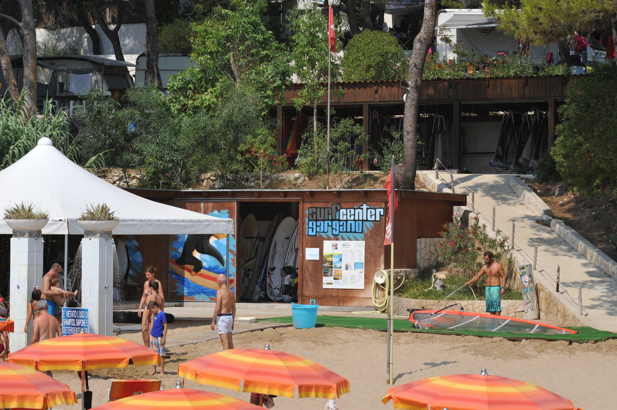 Villaggio Camping Punta Lunga Vieste Ngoại thất bức ảnh
