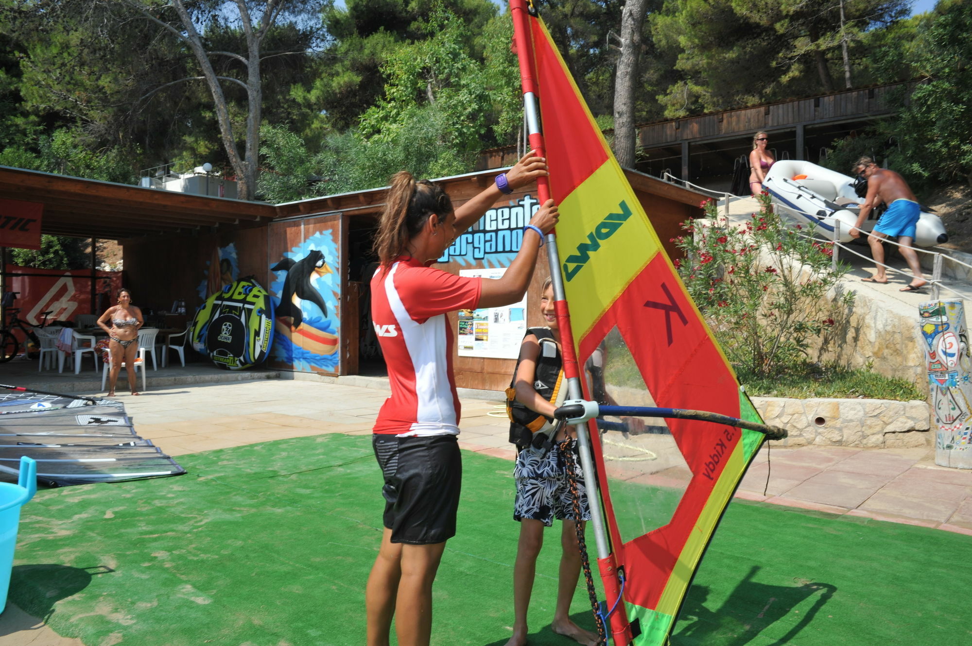 Villaggio Camping Punta Lunga Vieste Ngoại thất bức ảnh
